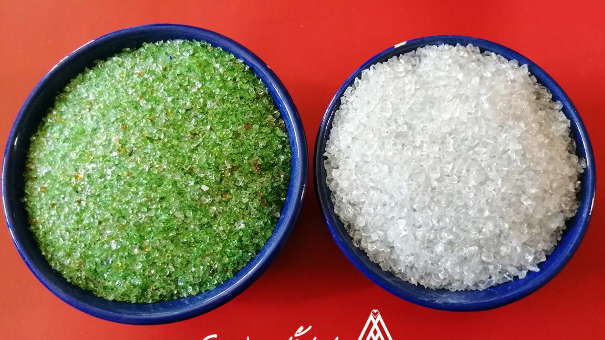 سیلیس شیشه ای استخر