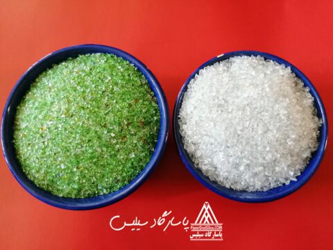 سیلیس شیشه ای استخر